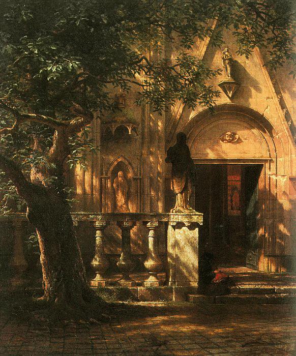 Albert Bierstadt Sunlight and Shadow